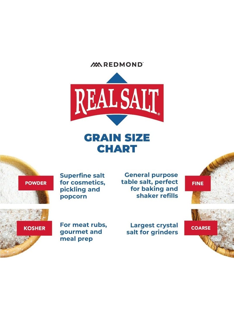 Redmond  Real Salt Coarse 4.75oz Grinder - Refillable Grinder - Image 4